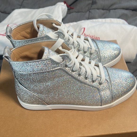 Authentic Christian Louboutin Woman Sneakers 6.5 - Picture 2 of 8